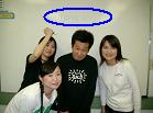 印の中には「Hangover」の文字。すんません。Eri・僕・Yukie・Chie。